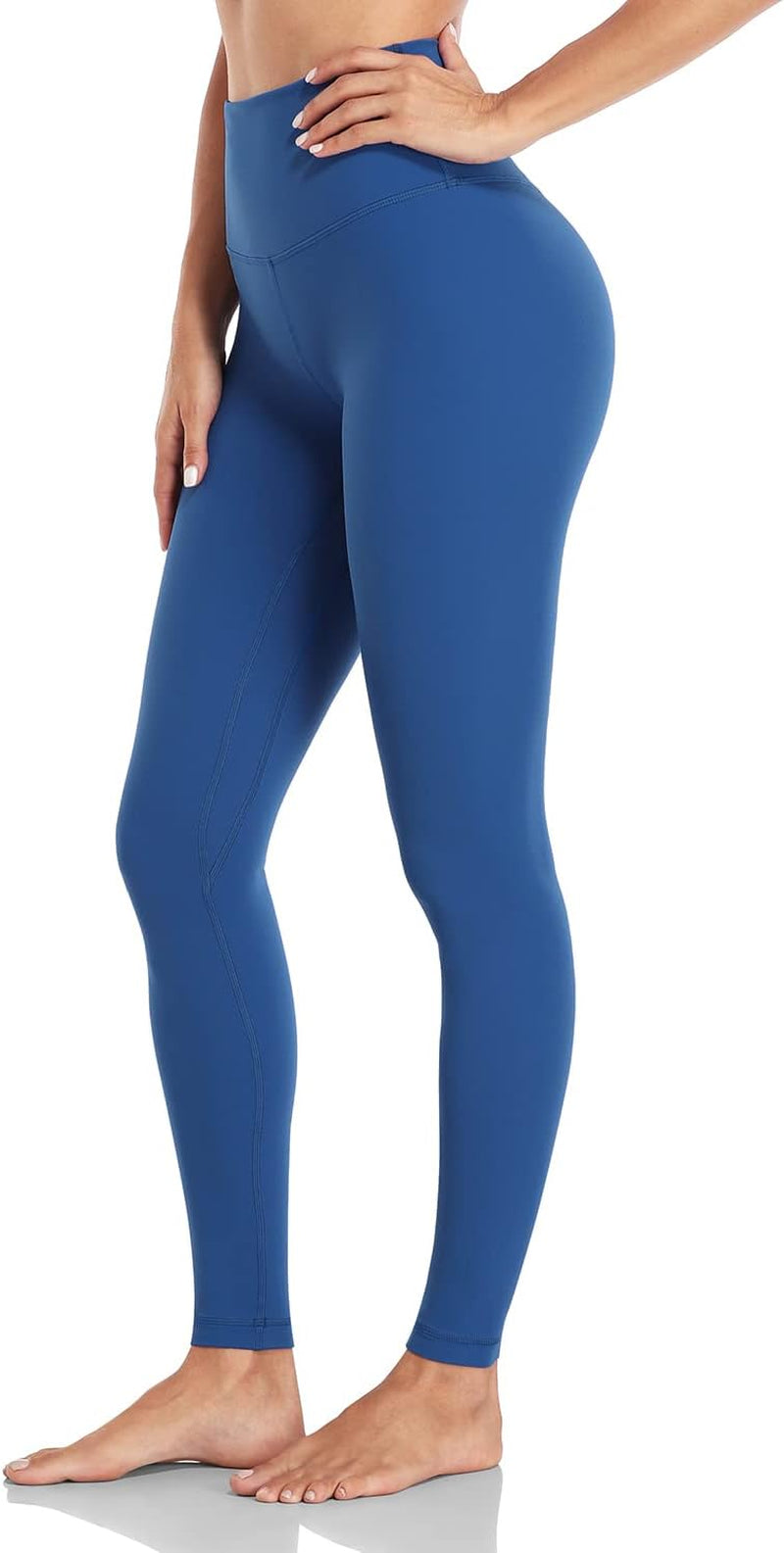 VortexFit Essential High-Waisted Leggings - 28" Yoga & Fitness Edition