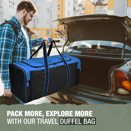 VortexFit Pro-Series Sport Duffel - Heavy Duty & Water Resistant
