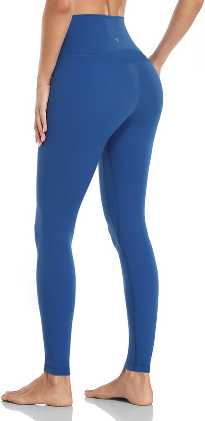 VortexFit Essential High-Waisted Leggings - 28" Yoga & Fitness Edition